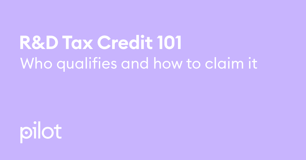 R&D Tax Credit 101 | Webinar