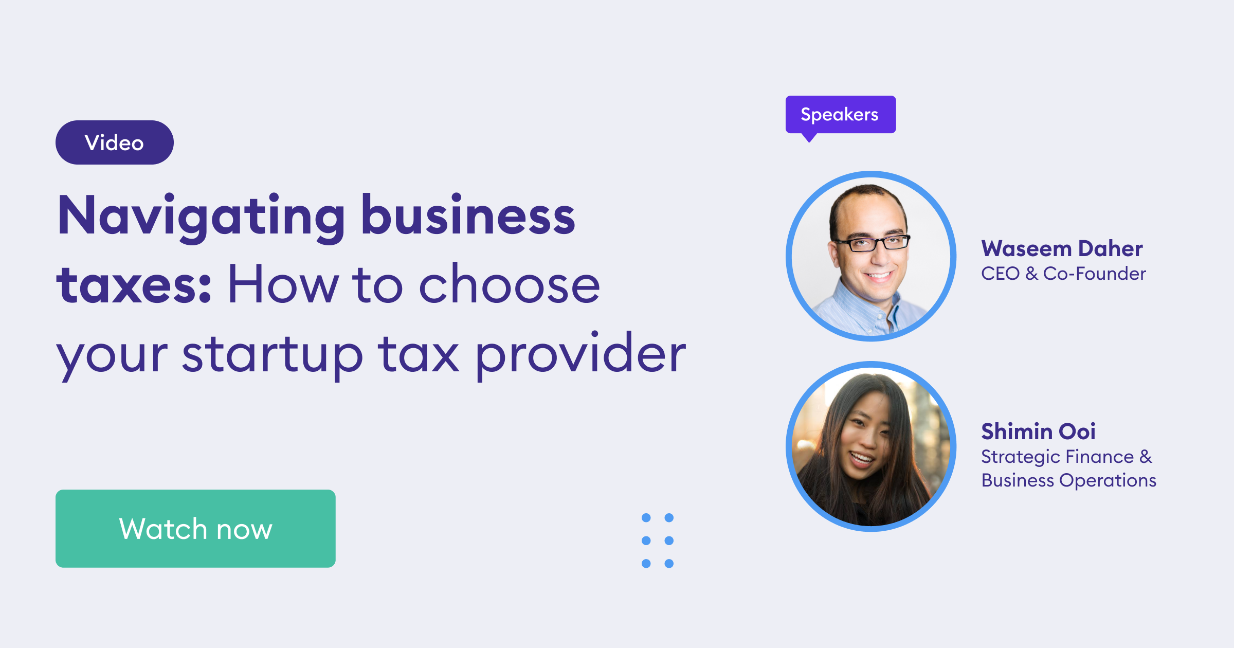 How to Choose Your Startup Tax Provider 