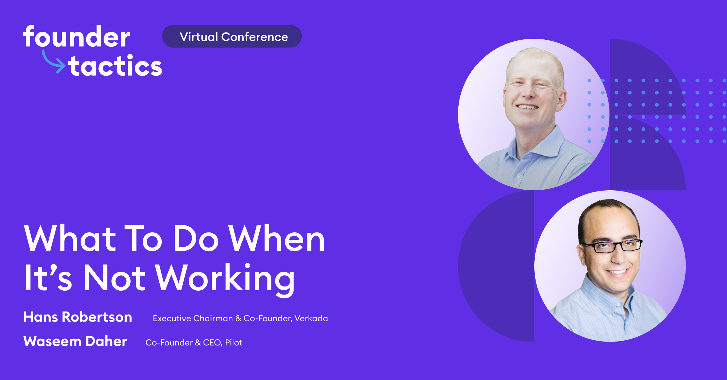 What To Do When It’s Not Working On-Demand Webinar 